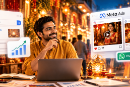 Ranchi shop owner planning Google Ads and Meta Ads for Diwali, A&M Communication